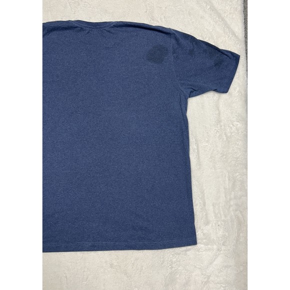Carhartt Shirt Original Fit Size 2XL Heavyweight Workwear Pocket Blue K87-413 - Picture 12 of 13